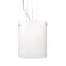 Besa Lighting Tamburo 8 Cable Pendant, Opal Matte, Satin Nickel Finish, 1x100W Incandescent 1KG-400607-SN - alternate 1